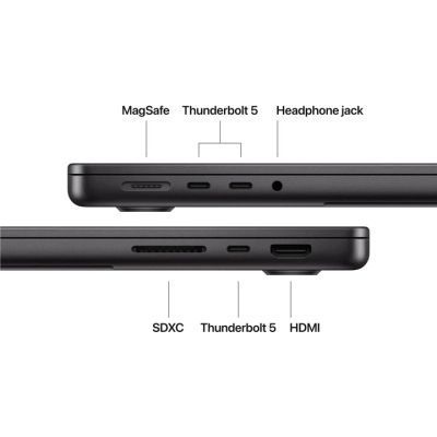 Ноутбук Apple MacBook Pro 14 A3426 M5 Pro Space Black (MGDR4UA/A)