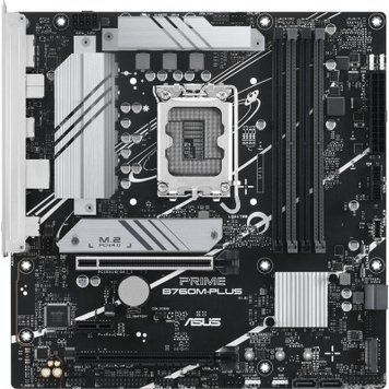 Материнська плата ASUS PRIME B760M-PLUS, U0895084-100363238, В наявності