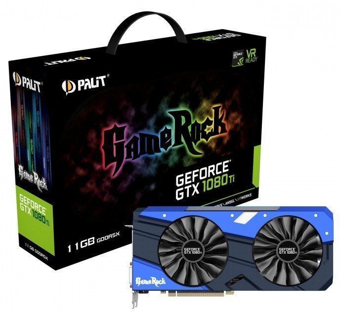 Palit GeForce GTX 1080Ti グラフィックボード 本体 Відеокарта Palit GeForce GTX 1080 Ti GameRock Premium Edition
