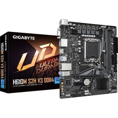 Материнська плата GIGABYTE H610M S2H V3 DDR4, U0894161-100362015, В наявності