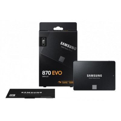 Накопитель SSD 2.5" 4TB 870 EVO Samsung (MZ-77E4T0B/EU), U0720005-100202251, В наличии
