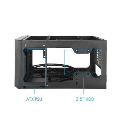 Корпус Chieftec PRO CUBE MINI (CN-01B-OP), U0715848-100198522, В наявності