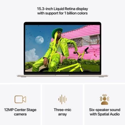 Ноутбук Apple MacBook Air 15 M5 A3448 Starlight (MDVF4UA/A)